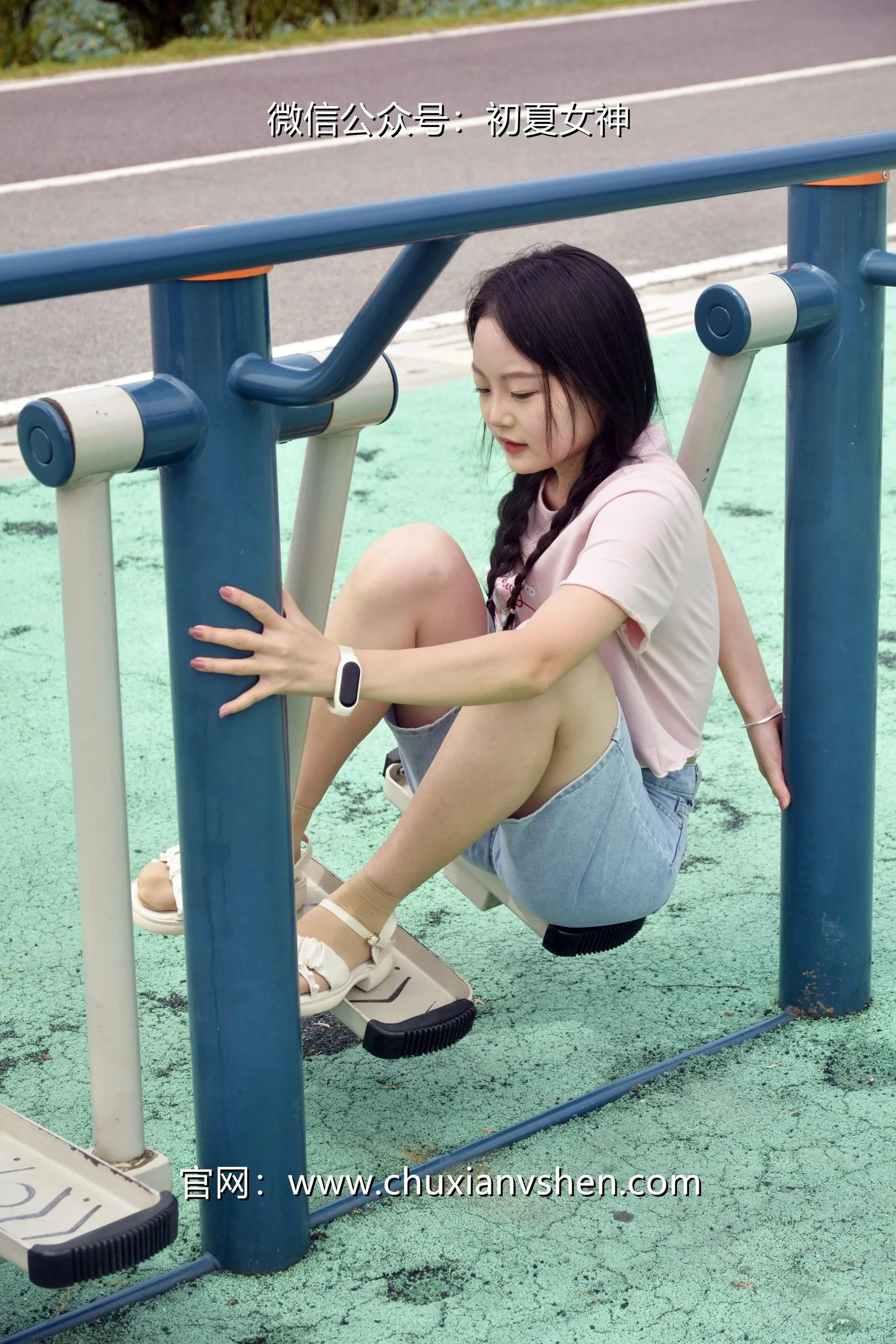 初夏女神 NO.084 双双 回到童年 [121P]插图2